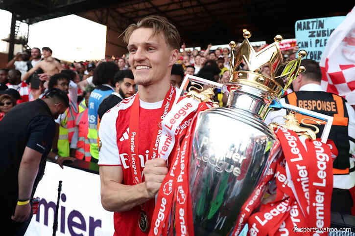Arsenal’s Odegaard reacts to message from Patrick Vieira
