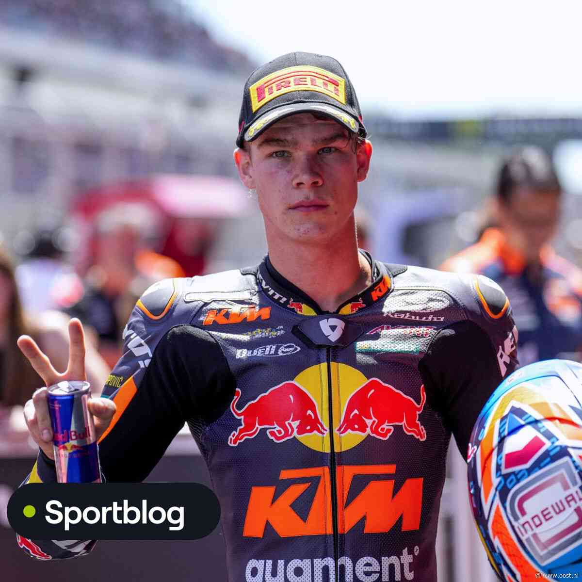 Veijer crasht opnieuw in Moto2 | Tex Town Tigers naar nacompetitie