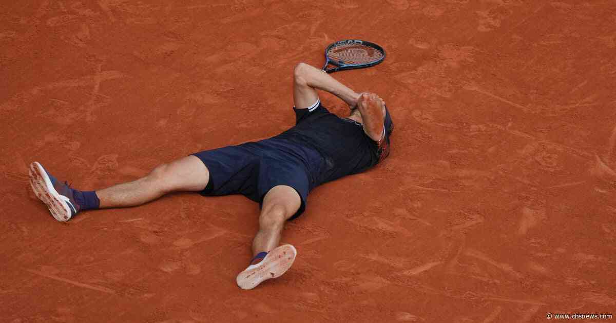 Alexander Zverev becomes Grand Slam champion with French Open win