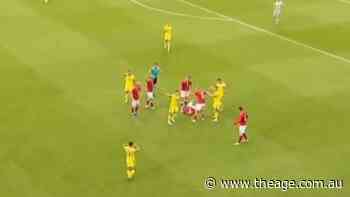 Eriksen collapses during Denmark match
