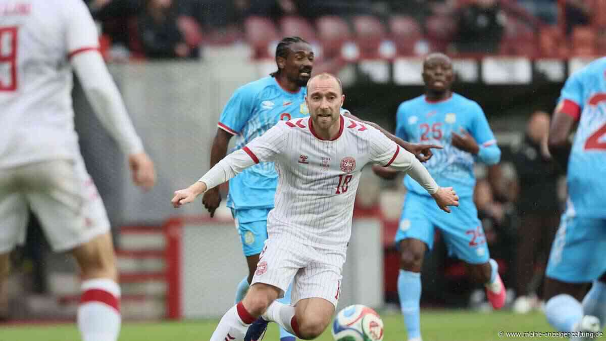 Dänemark-Kapitän Eriksen bricht wieder im Spiel zusammen
