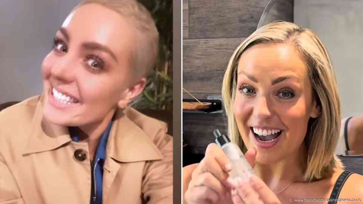 BBC Strictly's Amy Dowden's credits £32 growth serum for 'thick and full' hair