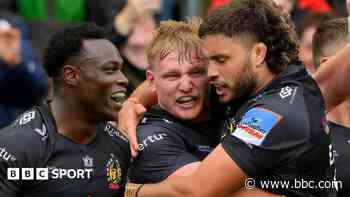 Exeter beat Saracens to reach play-offs and end McCall's reign