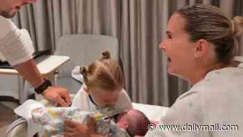 Molly-Mae Hague reveals she gave birth to a baby boy as she shares sweet video of daughter Bambi meeting her new brother