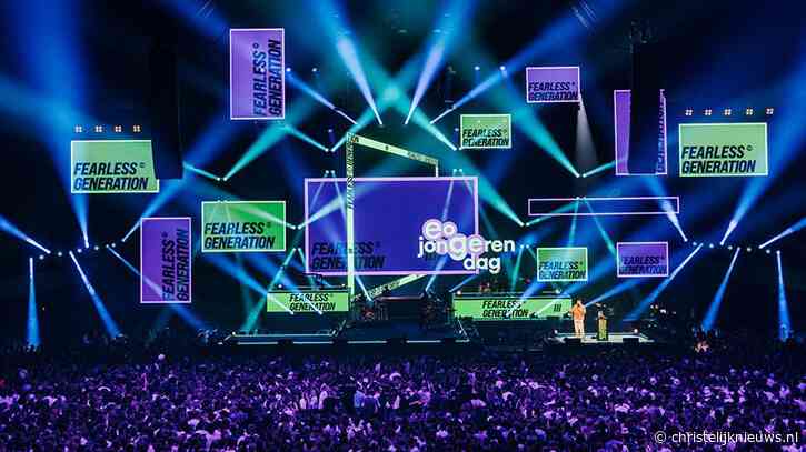 Duizenden jongeren vieren EO-Jongerendag in volle Ahoy Rotterdam