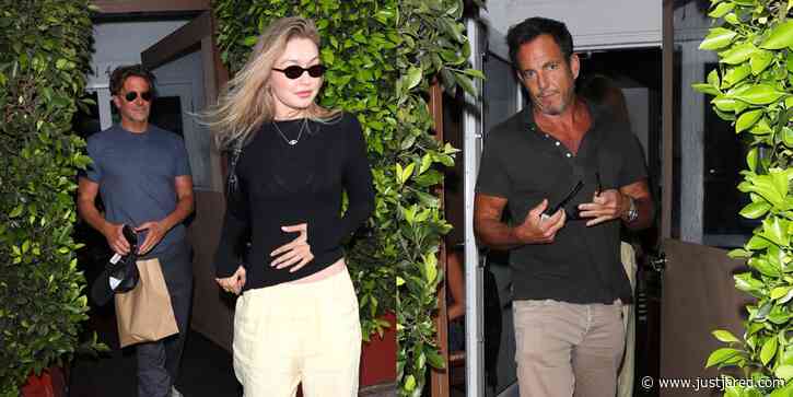 Bradley Cooper & Gigi Hadid Grab Dinner with Will Arnett in Santa Monica