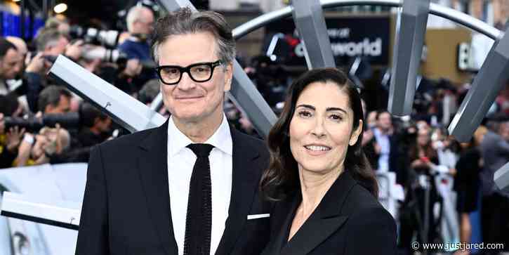 Colin Firth & Girlfriend Eleonora Perboni Make Rare Public Appearance at ‘Disclosure Day’ Premiere