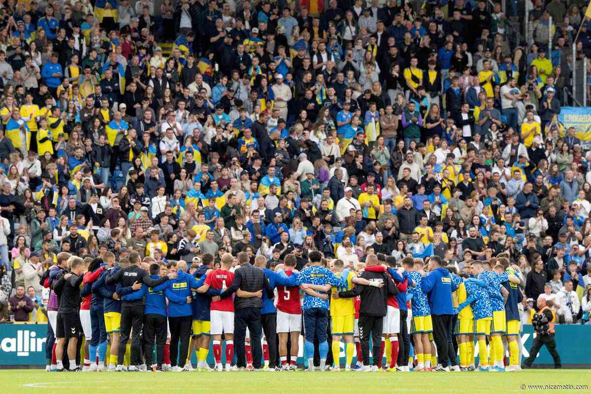 Le joueur danois Christian Eriksen s’effondre de nouveau lors d’un match amical de foot contre l’Ukraine