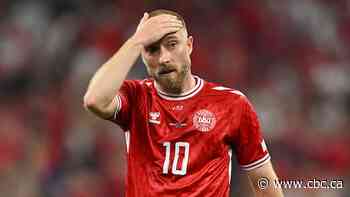 Danish soccer player Christian Eriksen collapses during Denmark-Ukraine friendly