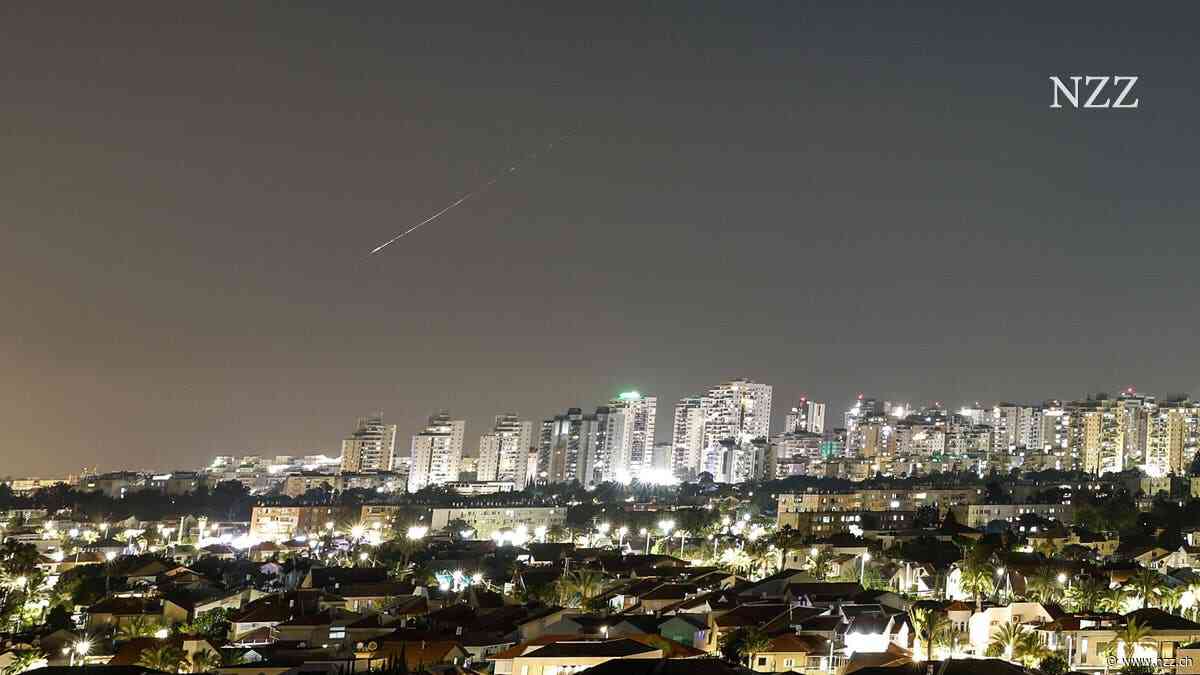 LIVE-TICKER - Iran-Krieg: Iran feuert zum ersten Mal seit April Raketen auf Israel ab