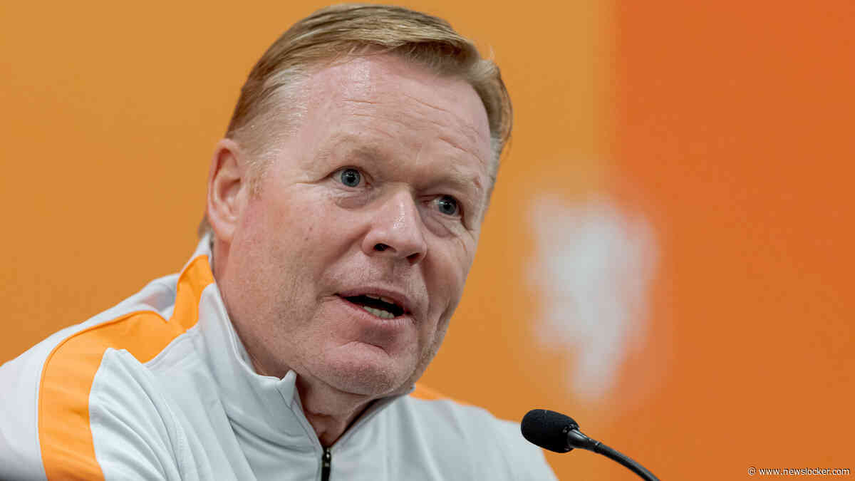 Bondscoach Ronald Koeman over gezondheidssituatie van zijn vrouw Bartina: ’Je leeft mee, helaas wel op afstand nu’
