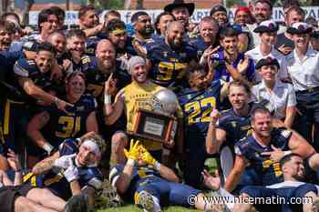 Les Canonniers de Toulon sacrés champions de France de Division 3 de football américain
