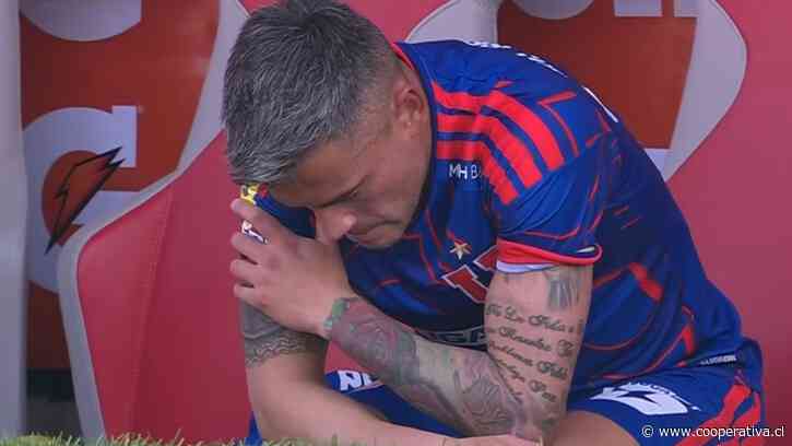Otro problema para la U: Charles Aránguiz salió lesionado en el empate ante Audax Italiano