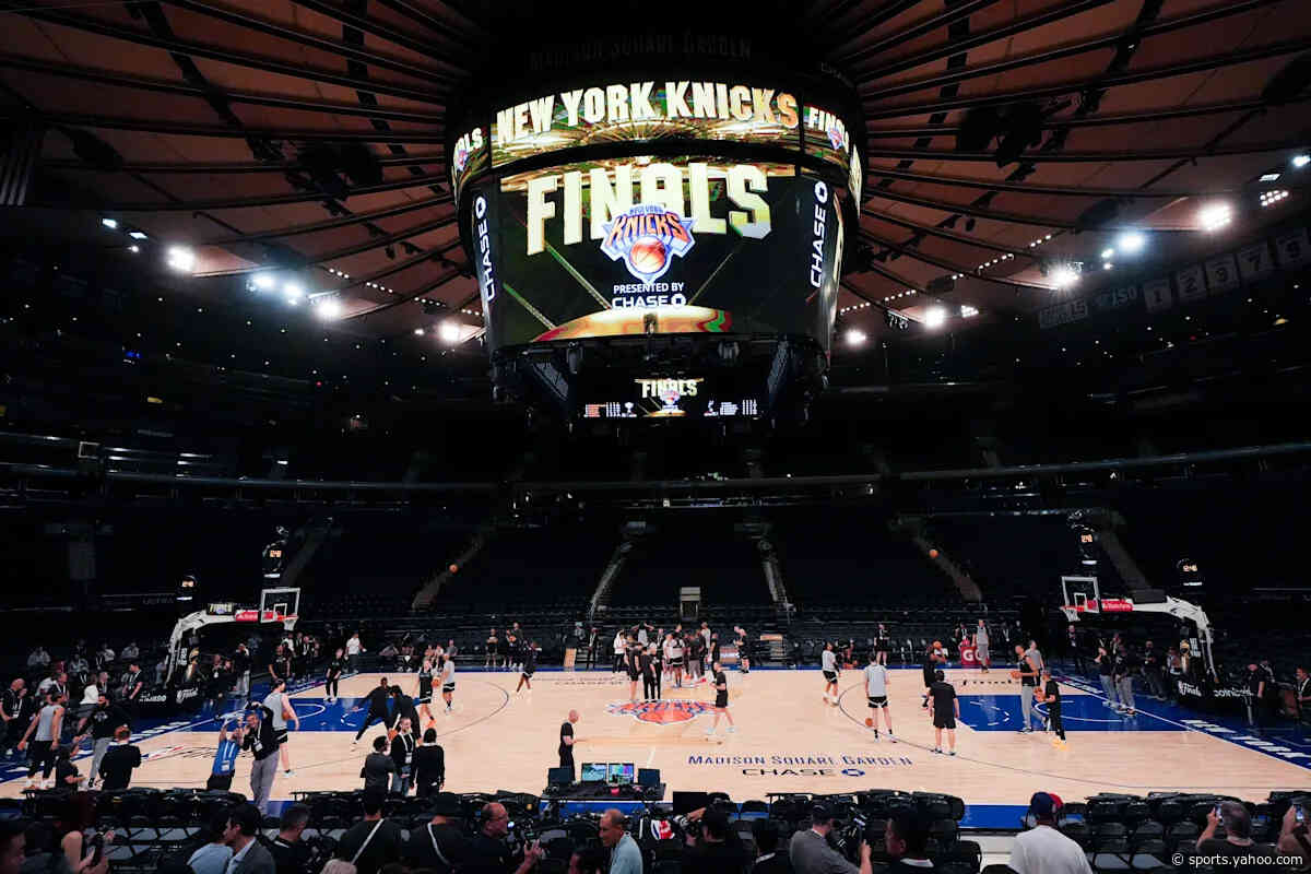 The NBA Finals are back in New York, and everyone seems caught up in the hoopla except the Knicks