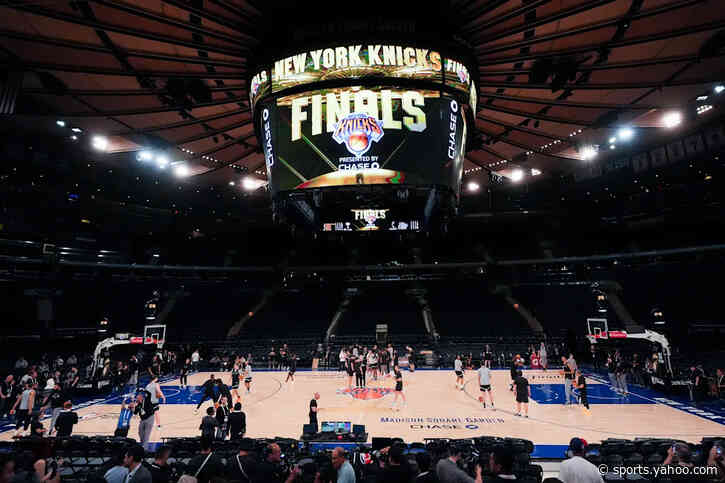 The NBA Finals are back in New York, and everyone seems caught up in the hoopla except the Knicks