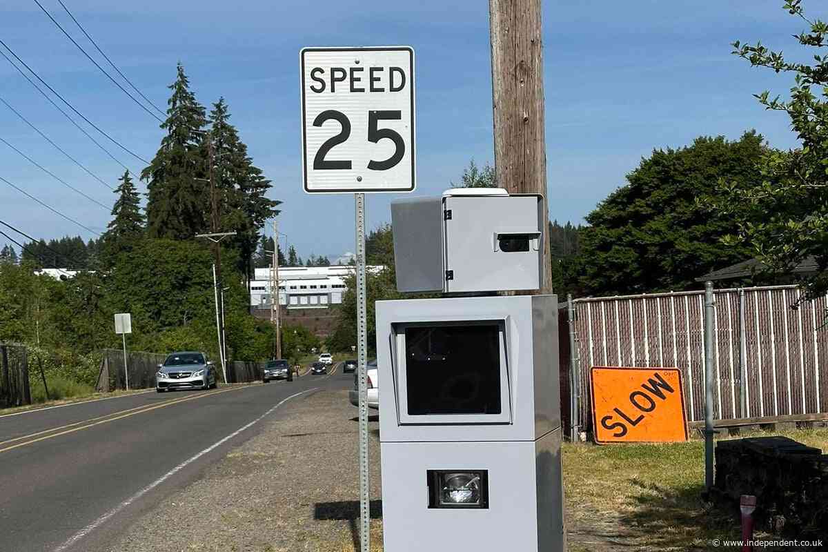 New speeding cameras catch more than 1,000 drivers on single Oregon street in just two weeks