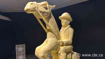 Calgary cowboy butter sculpture highlights how power melts away over time
