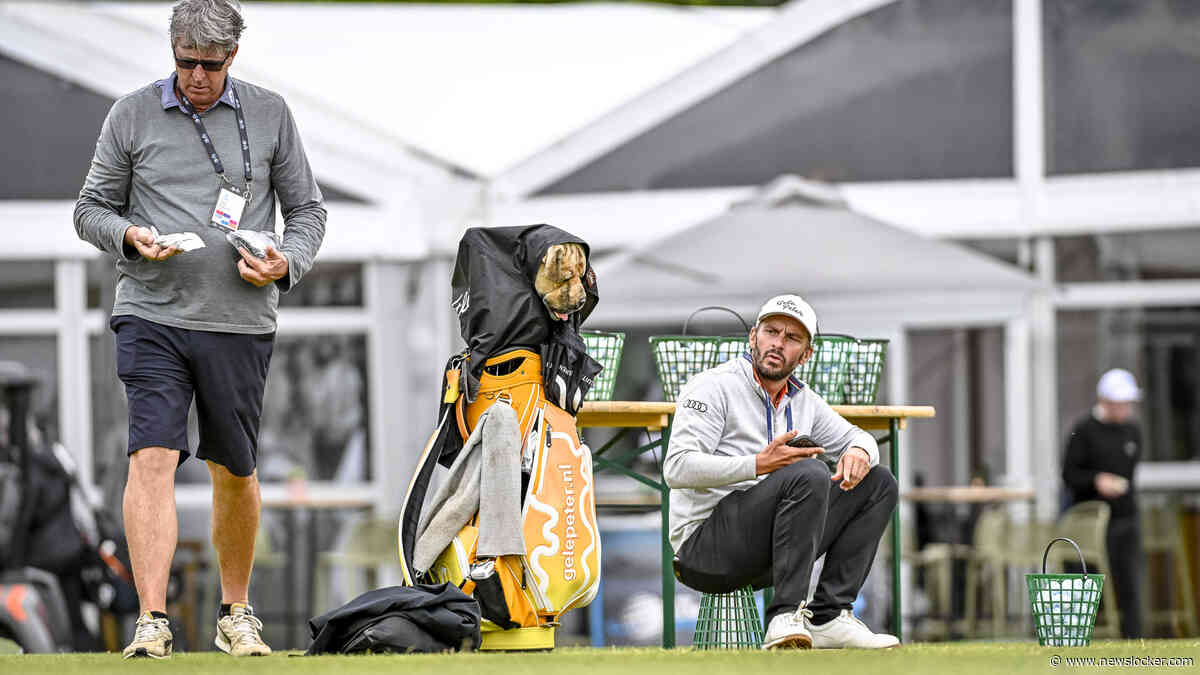 Chemie tussen Joost Luiten en caddie Alan Burns zichtbaar aangetast ’the day after’ op KLM Open: hoe stevig is de lijm?