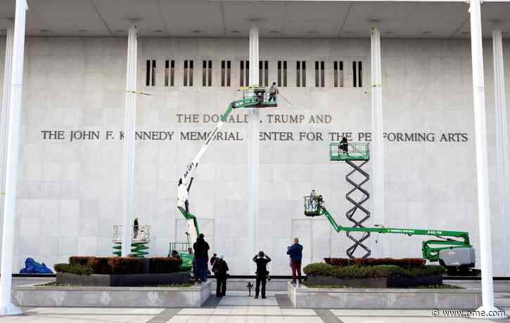 Kennedy Center staff start removing all references to Donald Trump