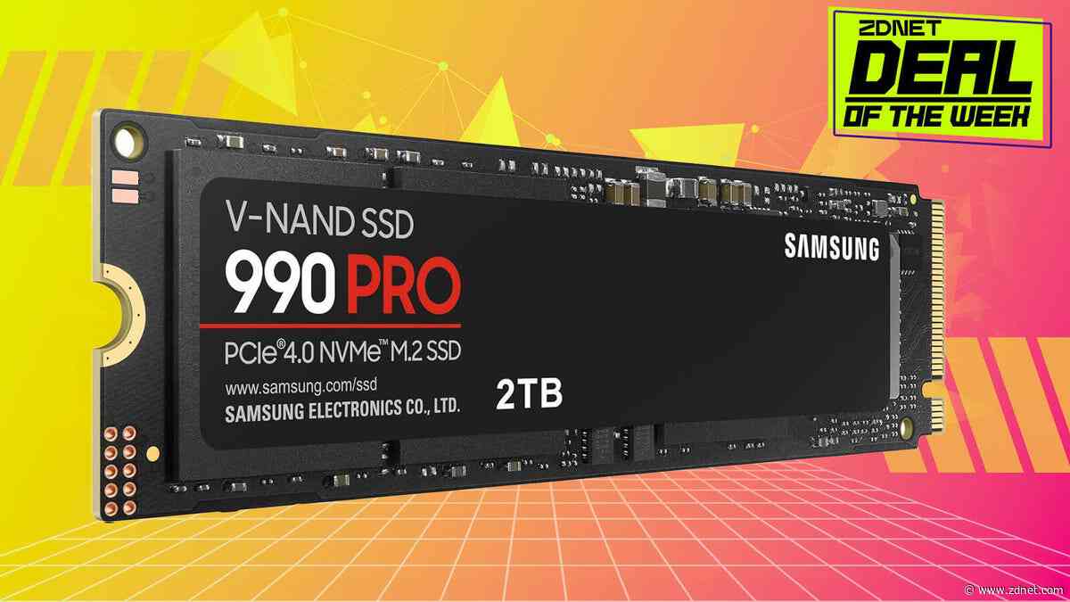 Amazon is selling a 2TB Samsung SSD for almost 40% off - and it's seriously fast for PC
