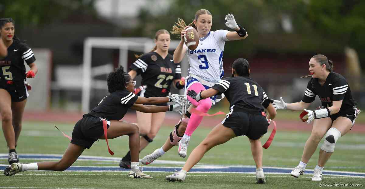 Shaker flag football 'played our hearts out' in Class A state championship defeat