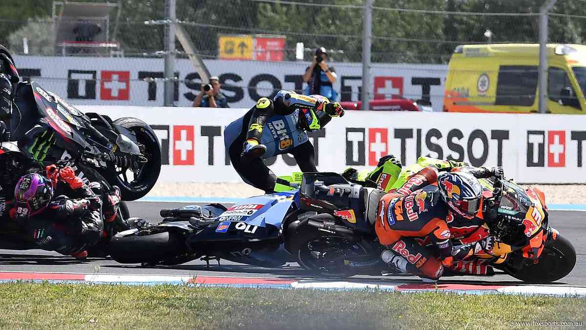 Miller’s big statement, Marquez claims 100th win as teammates collide in MotoGP chaos