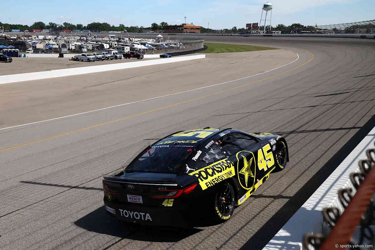 Tyler Reddick's regular season title hopes take a hit in NASCAR Michigan crash, DNF