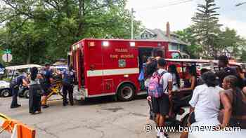 At least 12 people shot at an Ohio street festival and suspects remain at large, police say