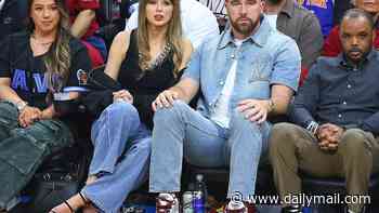 Courtside seat that Taylor Swift sat on during NBA date night with Travis Kelce in Cleveland bizarrely goes up for auction