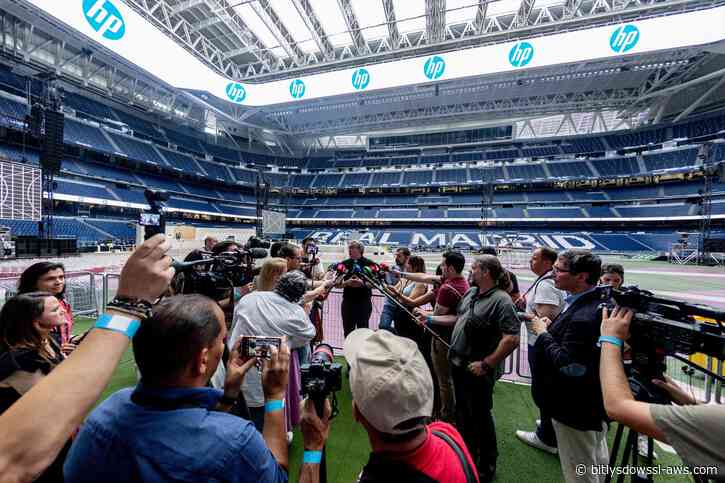 Unos 70.000 fieles y religiosos recibirán este lunes al papa León XIV en el Bernabéu