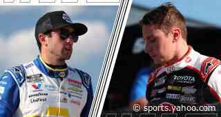 Elliott, Bell crash hard in final stage battling for second at Michigan
