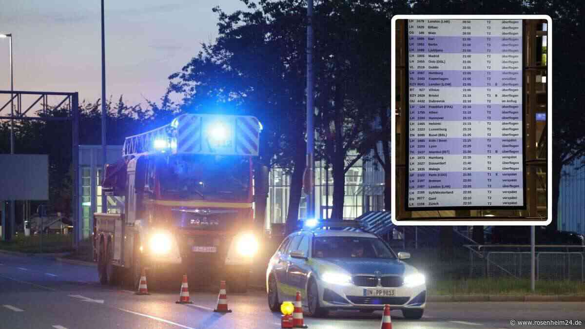 Große Aufregung am Flughafen München: Tower geräumt, keine Flüge, Unklarheiten