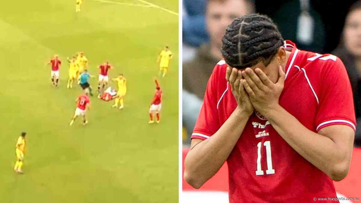 ‘Terrible images’: Horror as Christian Eriksen collapses again