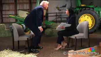 Angry Trump storms out of TV interview
