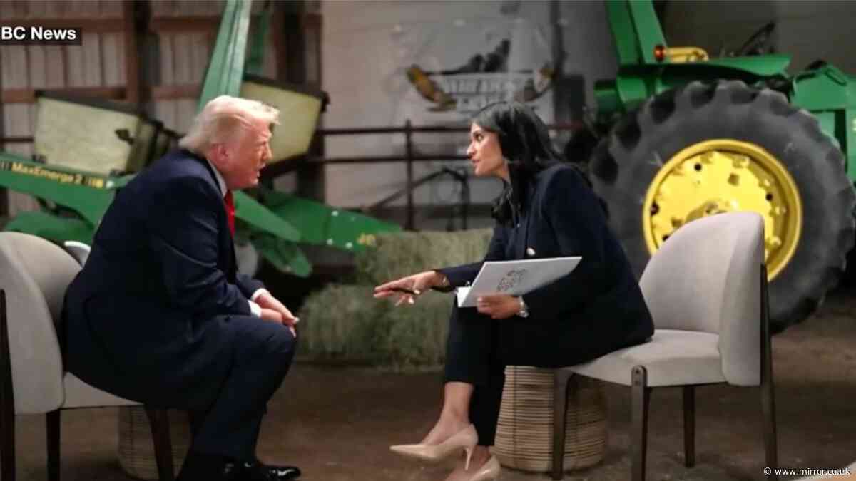 Donald Trump calls reporter 'crooked or stupid' before storming out of interview