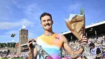 ‘Can’t believe it!’: Aussie spoils pole vault icon’s homecoming party in stunning boilover