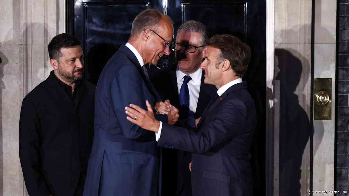 Europäer und Ukraine fordern Putin zu Verhandlungen auf