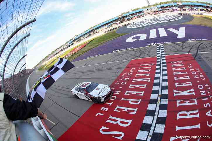 Official race results: 2026 NASCAR Cup at Michigan