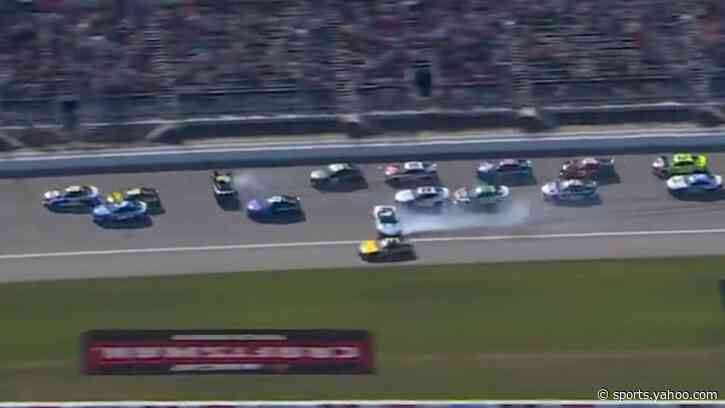 Carson Hocevar Triggers Massive Wreck in Cup Series Race at Michigan