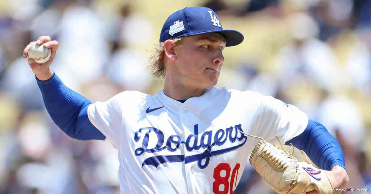Emmet Sheehan struggles early as Angels prevent a Dodgers season series sweep