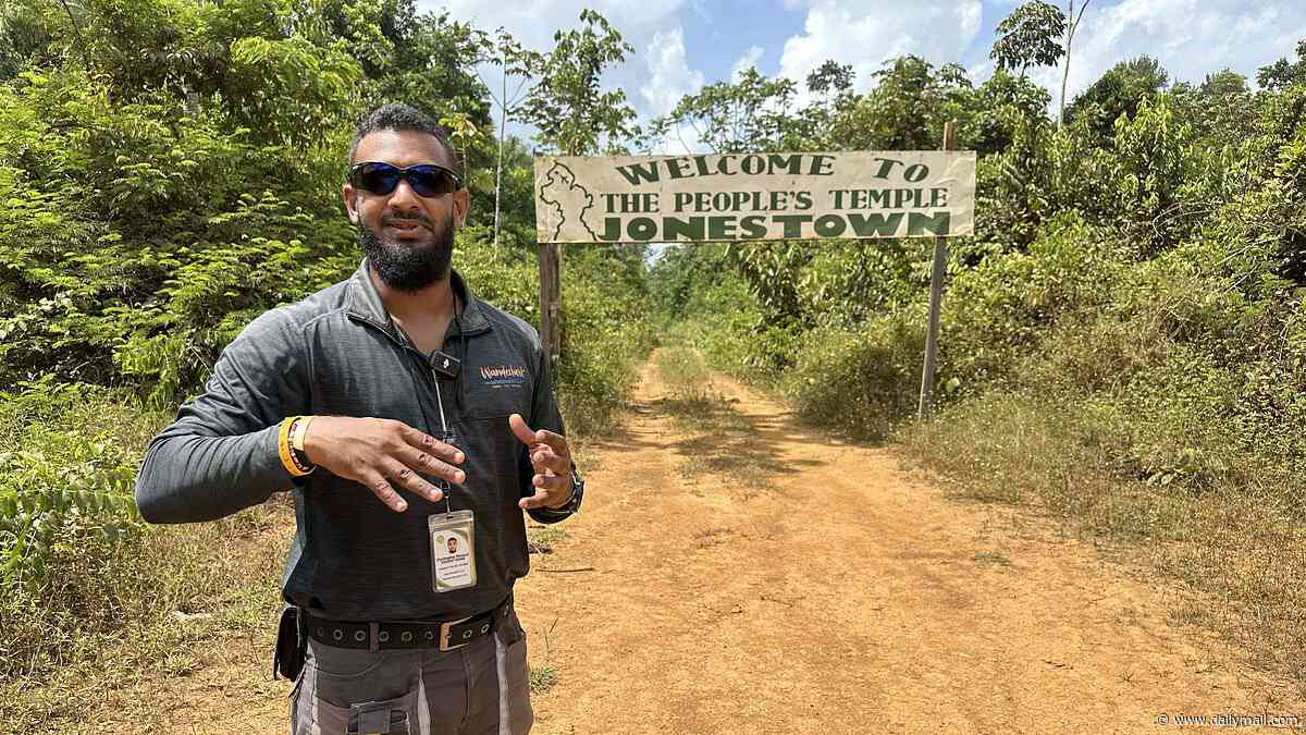 More than 900 died by mass suicide in Jonestown: Now the site of their agonizing end is being exploited in the most macabre way