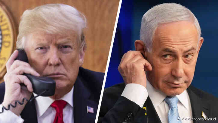 Según Axios, Netanyahu "pseudo-aceptó" posponer contraataque a Irán en desesperado telefonazo de Trump