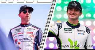 Denny Hamlin re-states retirement plan, hints at Brent Crews as possible replacement
