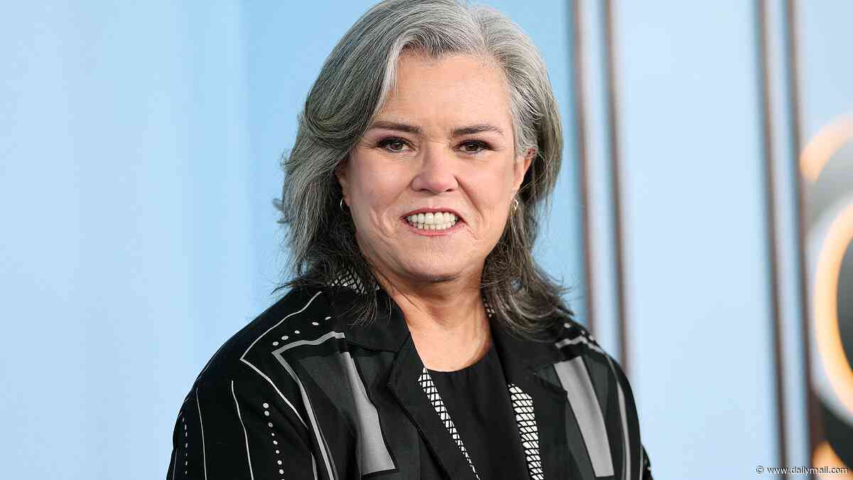 Rosie O'Donnell shows off facelift at Tony Awards as she returns to the US and trashes Trump on the red carpet