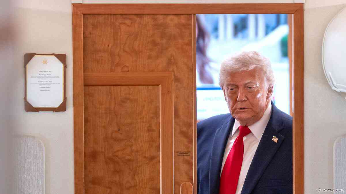 "Stehen kurz vor Vereinbarung": Trump bittet Netanjahu nach Irans Angriffen um Zurückhaltung