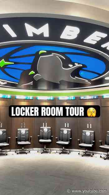 y’all showed OUT for the locker room tour 👏