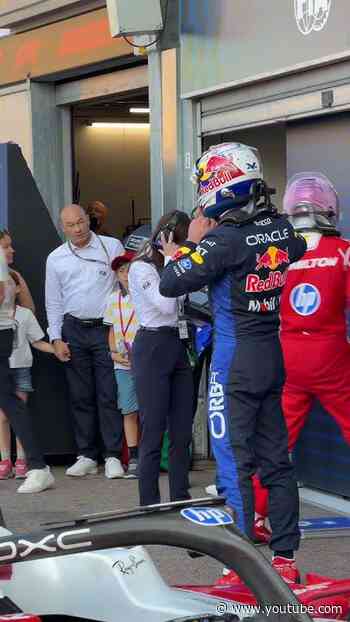 Your top three for tomorrow’s race 🤝 #F1 #RedBullRacing