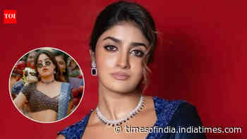 Dimple Hayathi SUPPORTS Janhvi Kapoor in 'Peddi' controversy