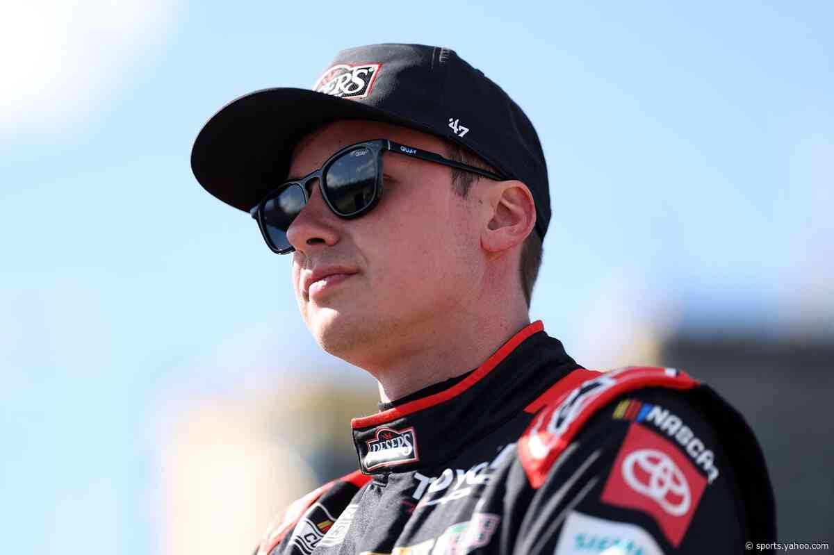 Christopher Bell dealing with wrist and ankle injury says Coach Gibbs