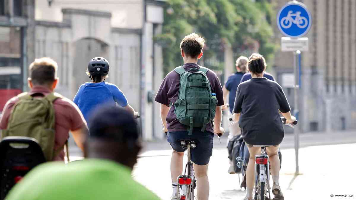 Meer fietsers rijden harder, dus wordt er met een maximumsnelheid getest
